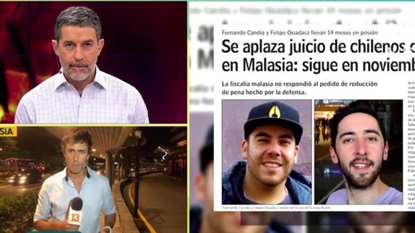 Continúa la espera: se aplazó juicio de chilenos en Malasia