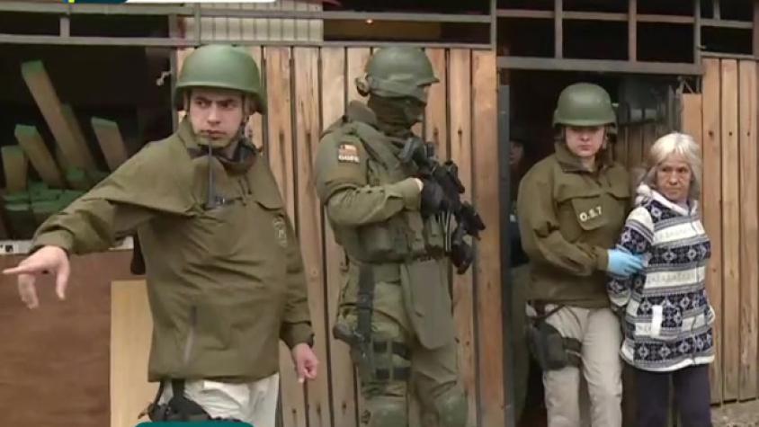 Operativo OS7 contra microtraficantes en La Pintana