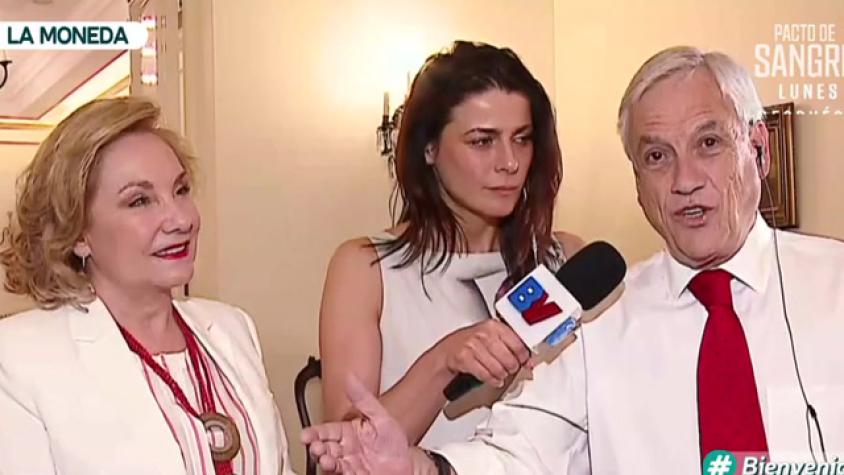 ¡Tonka visitó al Presidente Piñera en La Moneda!