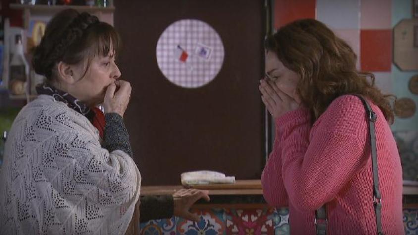 Carmen lloró su gran pena con Elvia