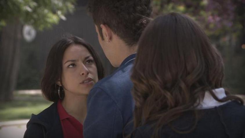 Karina se incomodó con la presencia de Dominga