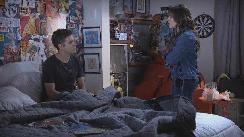 Dominga encaró a Ignacio por su rara actitud