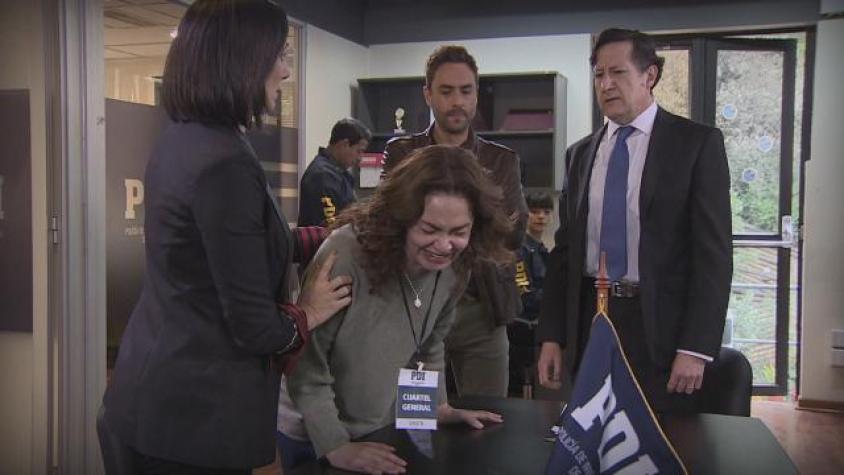 Carmen perdió el control por no poder ver a su hija