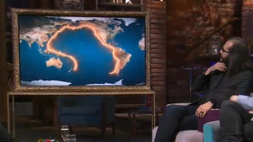 ¿A qué se debe el nombre "cinturón de fuego"?