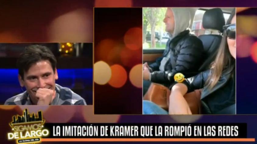 ¡Así catapultó a Álvaro la imitación de Kramer!