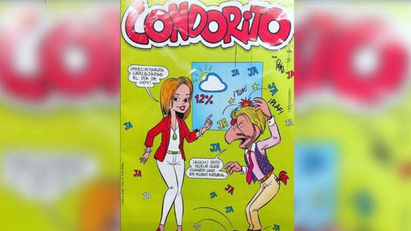 Michelle y Martín se lucen en portada de Condorito