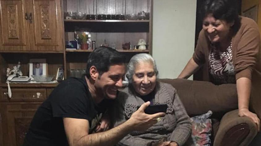 ¡Pancho cumplió el sueño de abuelita de 95 años que grabó un video! 