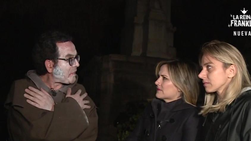 Michelle y Mariana vivieron experiencia paranormal en el Cementerio General