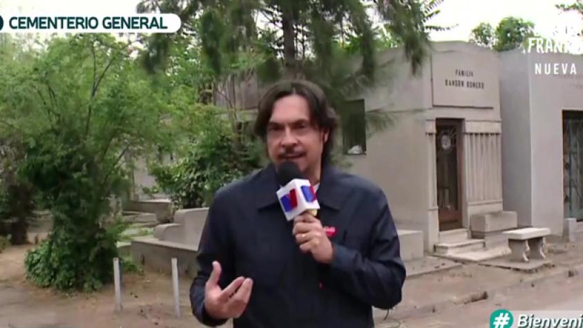 Mauricio fue al Cementerio General el día de Todos los Santos