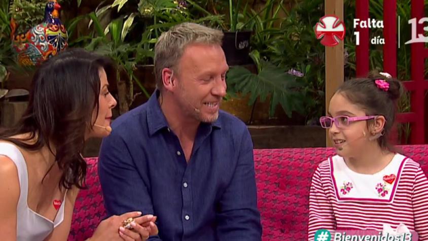 Hoy nos visitó Florencia, la embajadora de la Teletón 