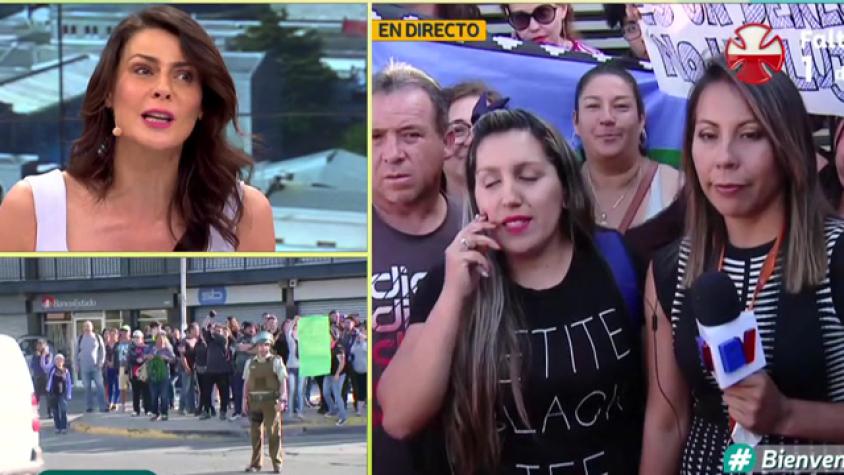 Pobladores protestaron por la construcción de viviendas sociales