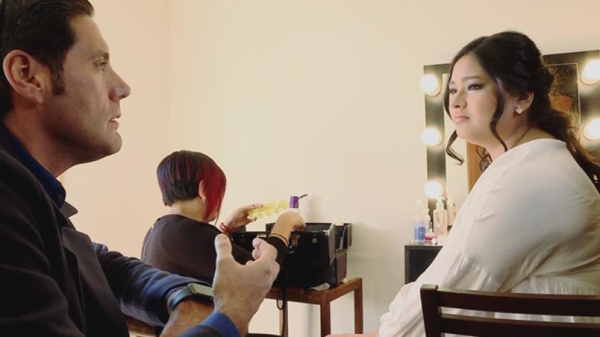 Los novios se prepararon para la boda