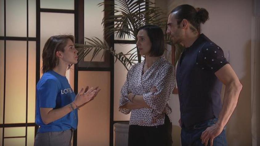 Dominga se aburrió de las peleas con sus padres