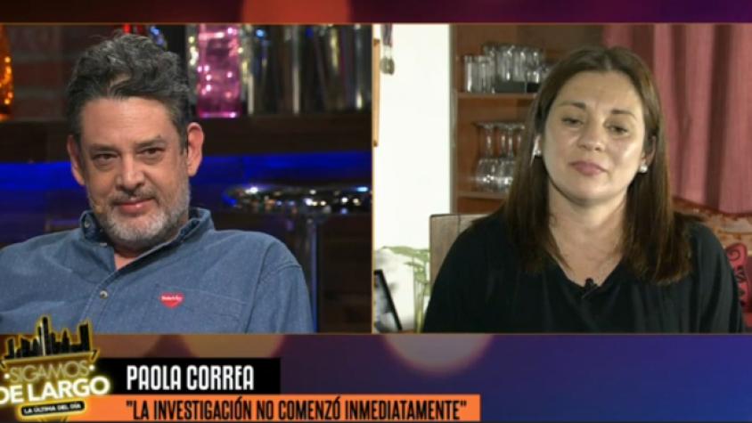 Paola habló sobre las horas después de la desaparición de su hija 