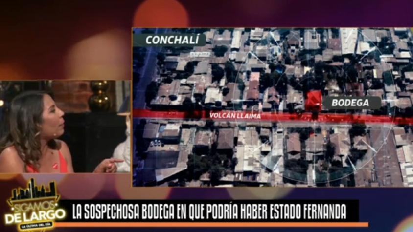 En estos lugares se investigó la desaparición de Fernanda