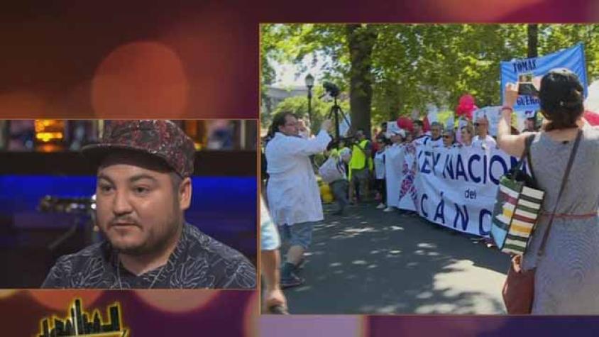 Carlos vivió la realidad del cáncer en sistema público