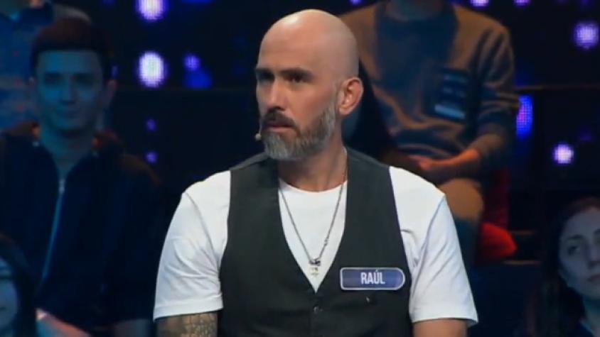 ¡Raúl fue el concursante más rápido!