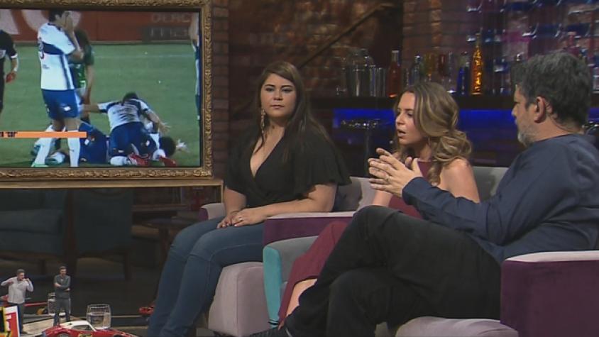 Javiera conversó sobre el accidente de Marko en la cancha