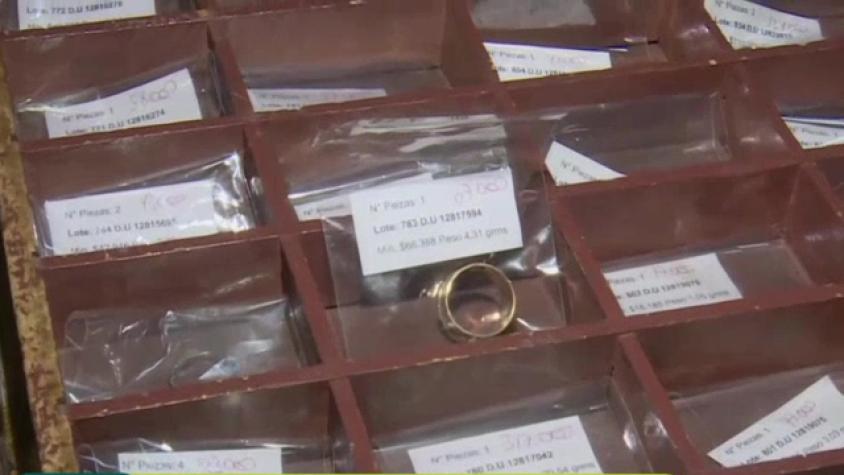 Gran remate de joyas de la “tía rica” 