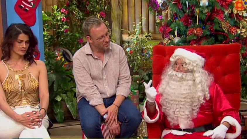 El viejito pascuero nos habló del real sentido de la navidad