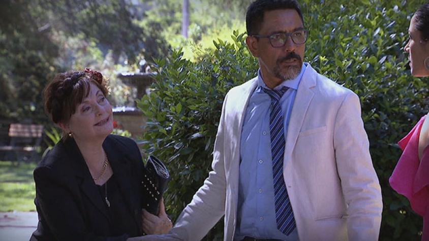 Elvia evitó una nueva pelea de Marco y Gabriel