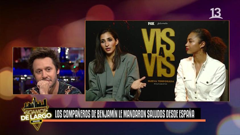 Alba Flores alabó el personaje de Benjamín Vicuña