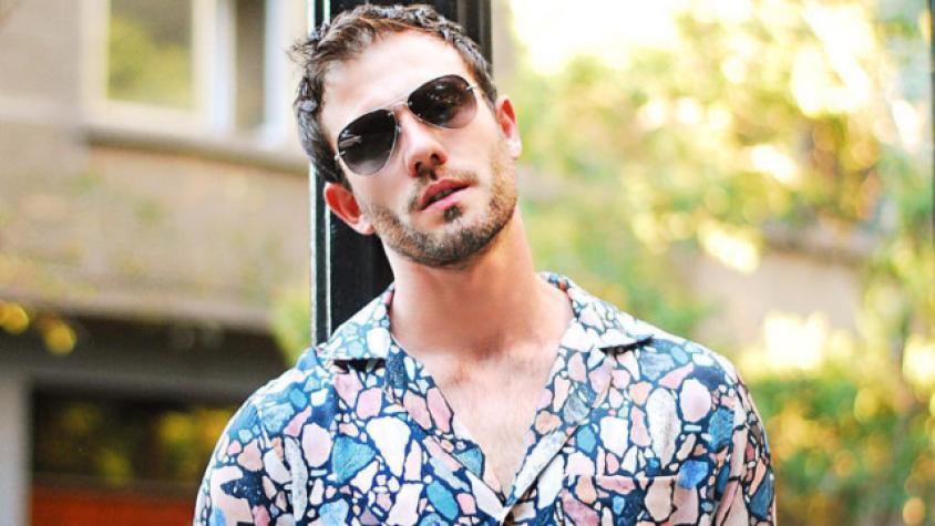 Hernán Contreras se luce como modelo en Instagram