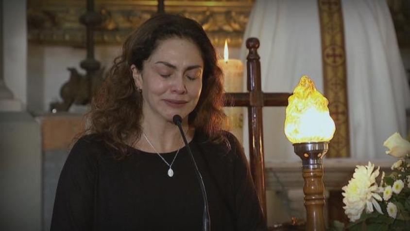 Estas fueron las palabras con que Carmen se despidió de su hija