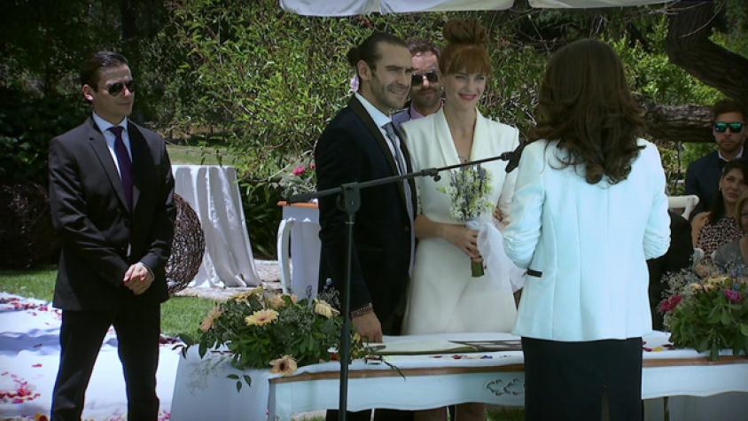 Ágata y Raimundo se casaron