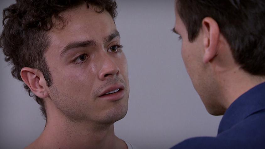 Ignacio se despidió de sus padres