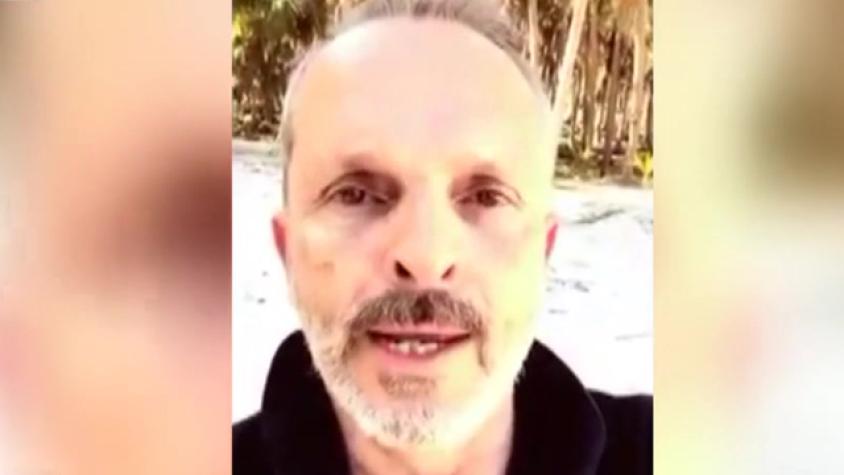 Miguel Bosé fue claro: “no voy a contestar tonterías”