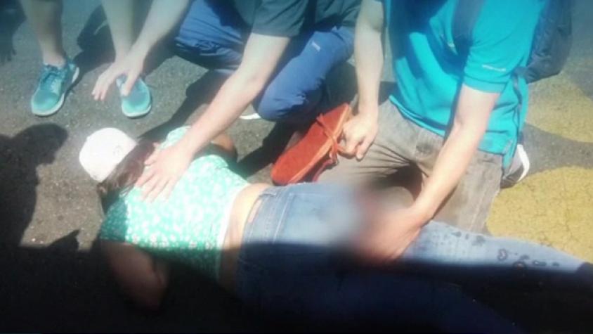 Bomba explosiva dejó a 5 personas heridas