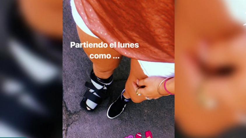 ¿Qué le pasó a Kel en el pie?