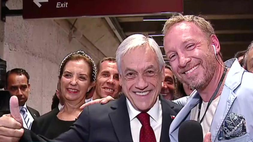 Martín se la jugó para hablar con el Presidente