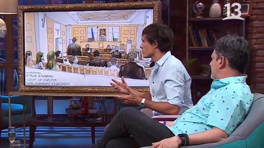 Roberto relató detalles inéditos del caso de los chilenos detenidos en Malasia