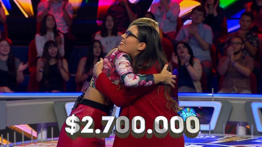 Daniela triunfó y logró recaudar $2.700.000