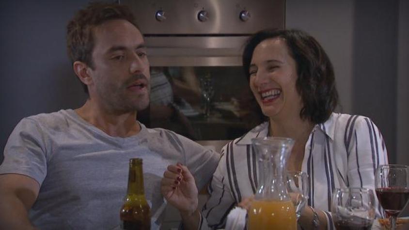 Maite se desubicó en plena cena familiar