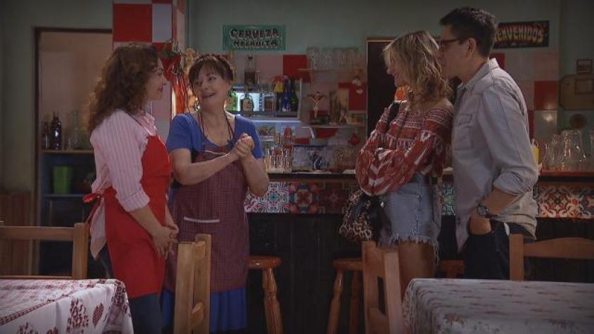 Inés fue bien recibida por Carmen y Elvia