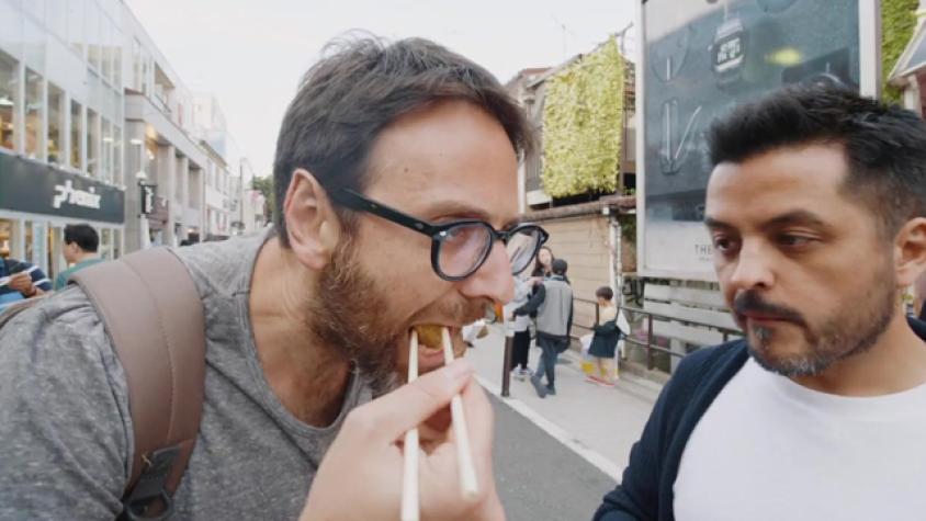 Juan Pablo nos llevó a comer un clásico japonés: “El pulpo frito”