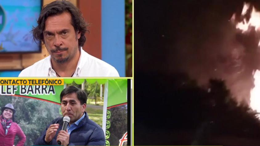 Chol Chol fue evacuado por incendios forestales 