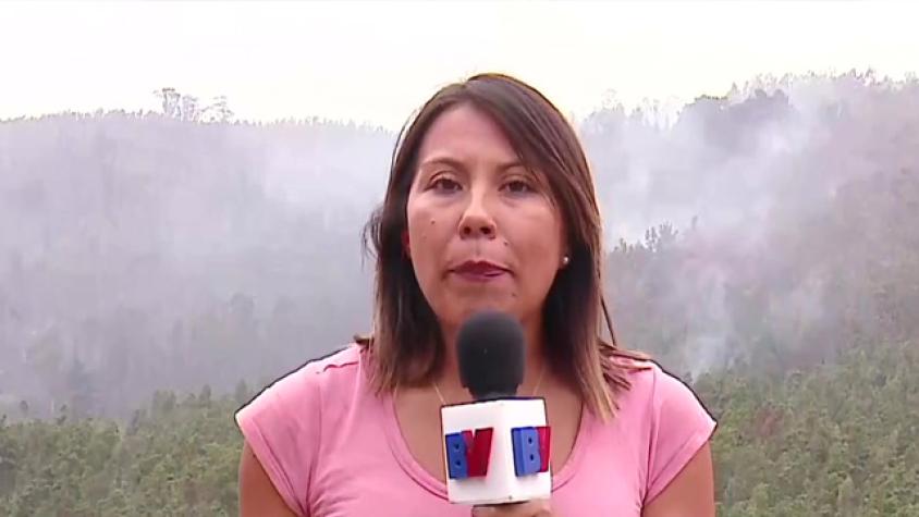 Se registran 21 focos de incendio activos en la Araucanía 