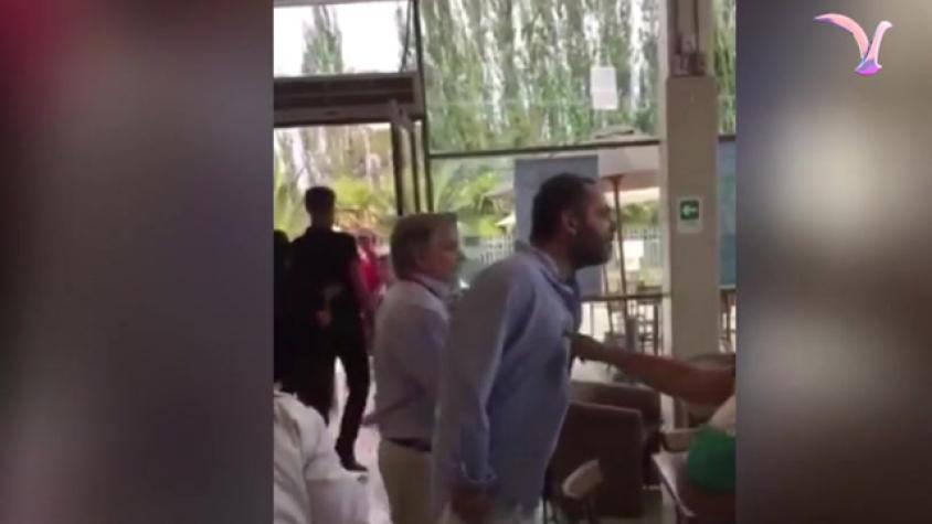 Abogado sacó su prepotencia al interior de un supermercado en Pirque