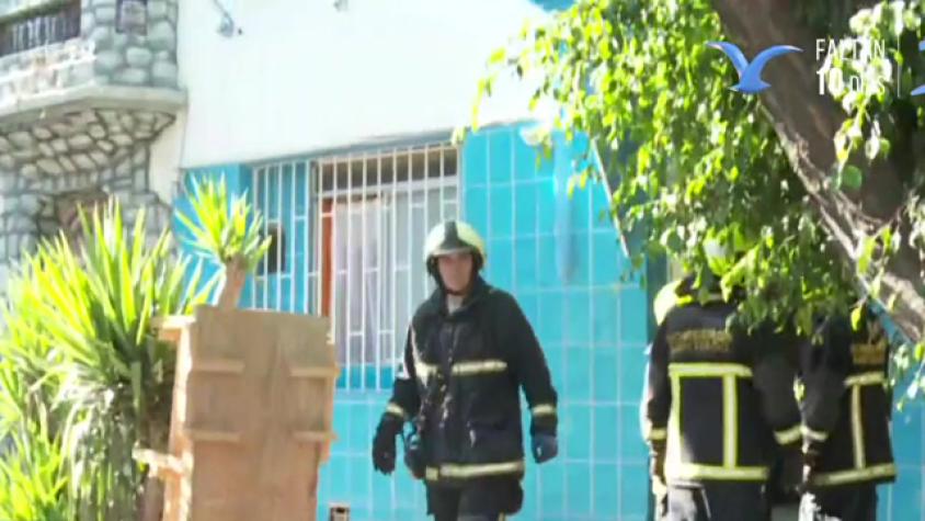 Incendio dejó un fallecido en hotel del centro