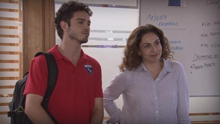 Ignacio se integró al colegio de Josefa