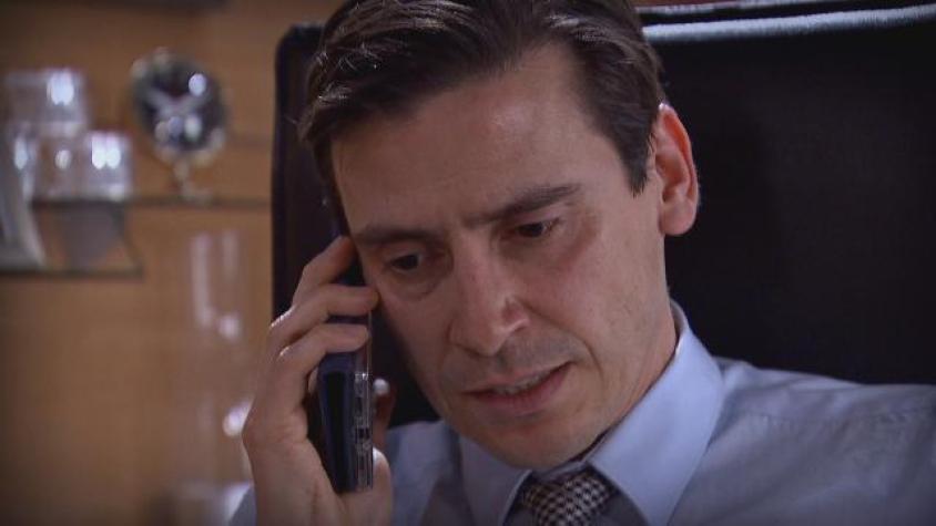 Benjamín se enteró de la investigación de su esposa