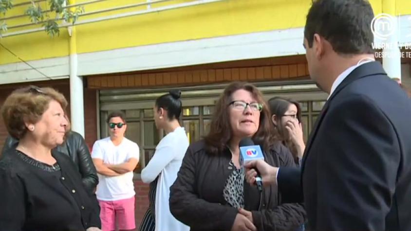 Suspendieron clases en colegio de Maipú por insalubre 