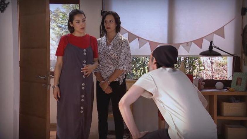 Josefa sorprendió a Marco con visita