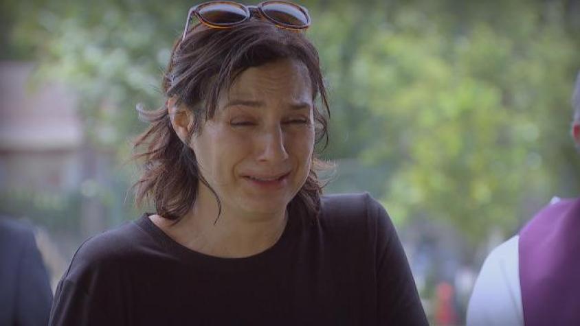 Maite no aguantó las lágrimas al despedirse de Josefa