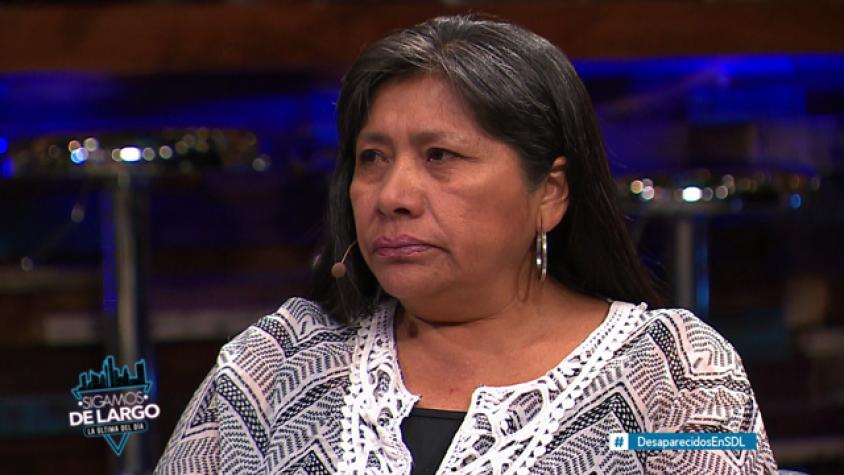 María contó como ocurrió la desaparición de su padre 