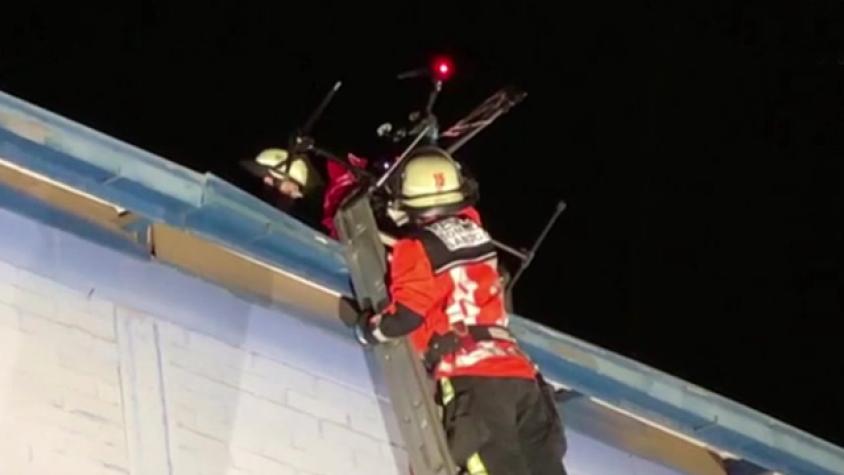 Lavín explicó caída de dron sobre edificio de Las Condes